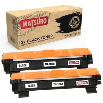 Original Matsuro | Kompatibel udskiftning af tonerpatron til BROTHER TN-1050